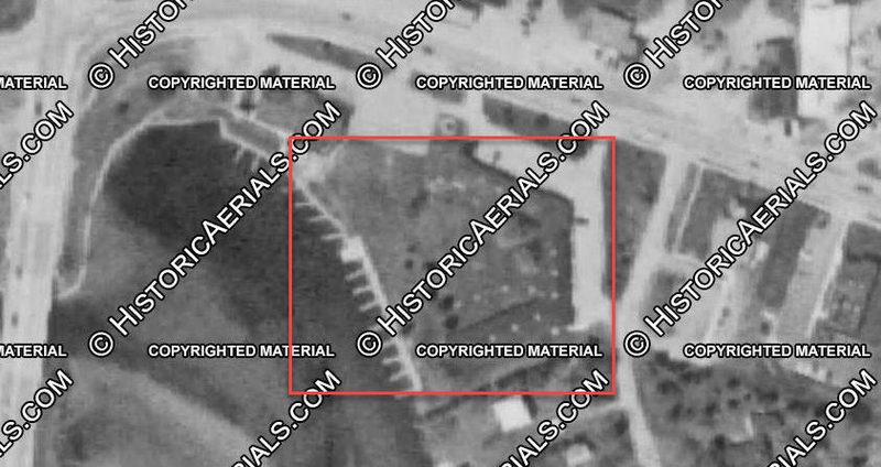 Elk River Motel (Elk River Inn) - 1993 Aerial (newer photo)